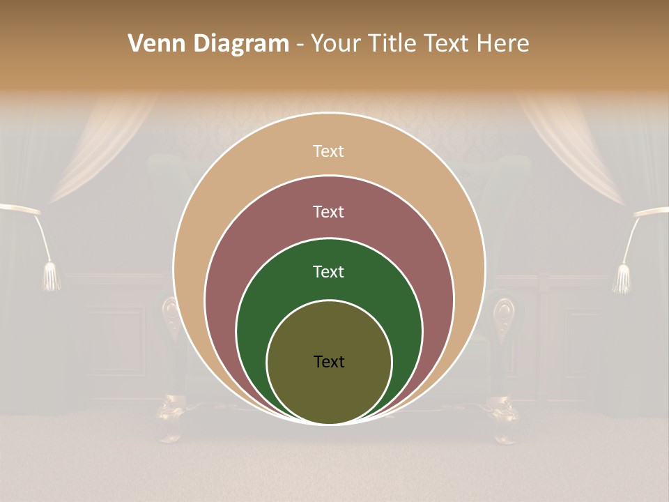 Opera Green Golden PowerPoint Template