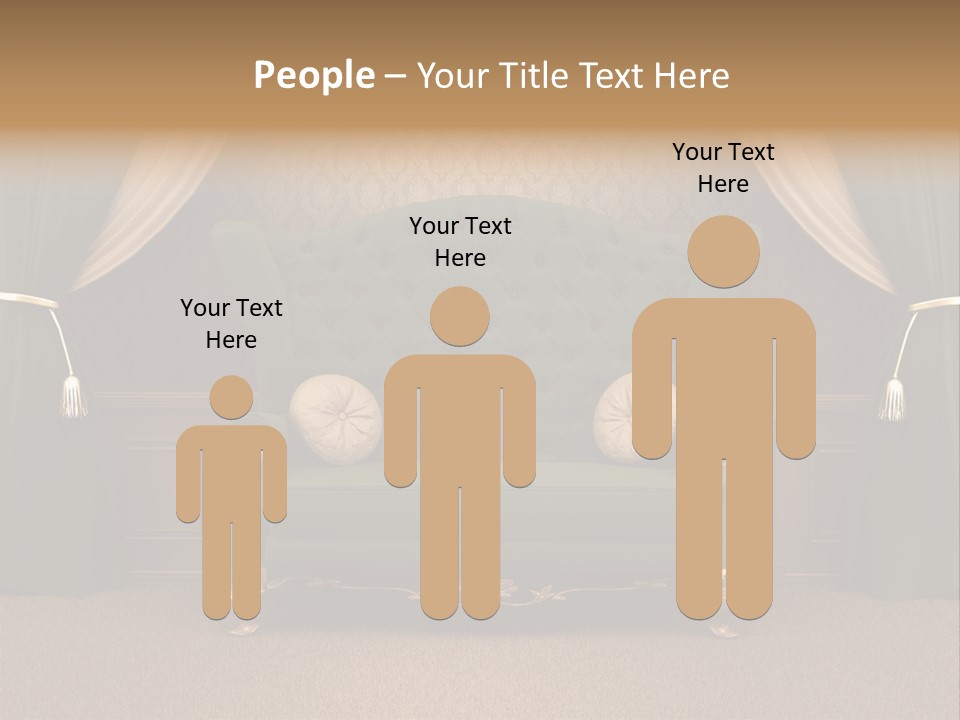 Opera Green Golden PowerPoint Template