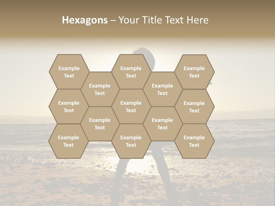 Silhouette Of Child PowerPoint Template