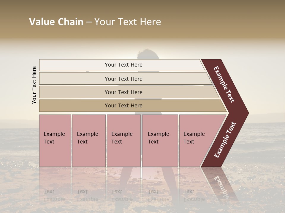 Silhouette Of Child PowerPoint Template