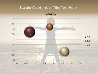 Silhouette Of Child PowerPoint Template