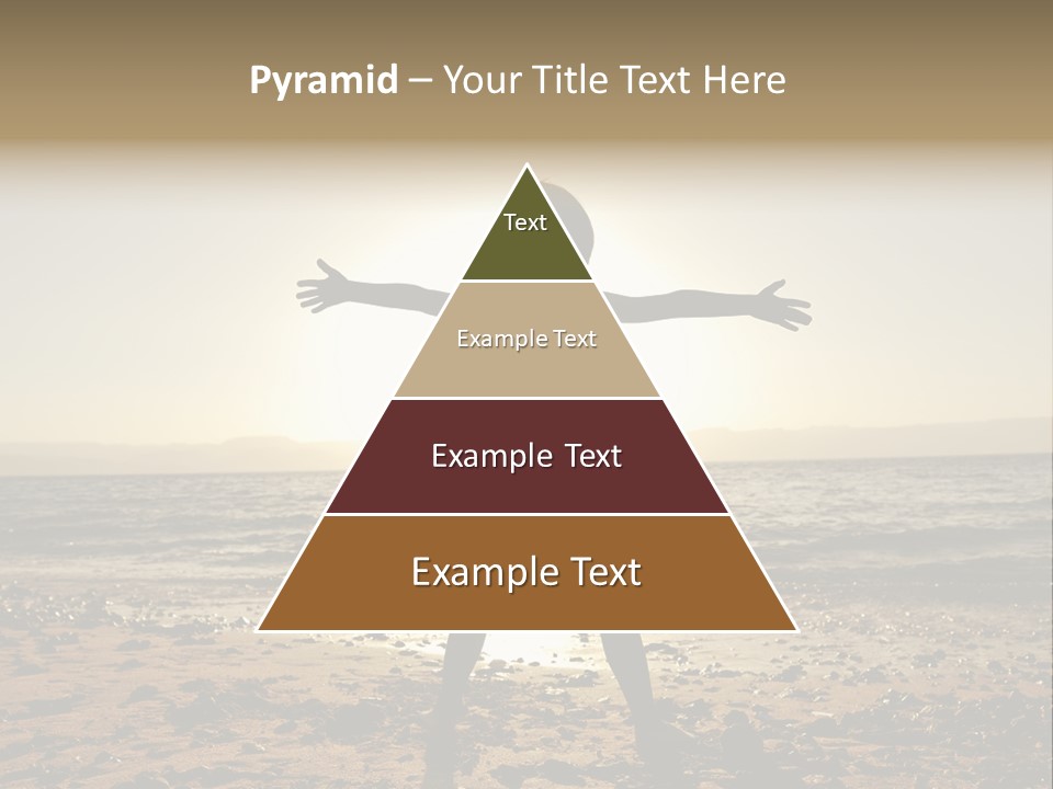 Silhouette Of Child PowerPoint Template