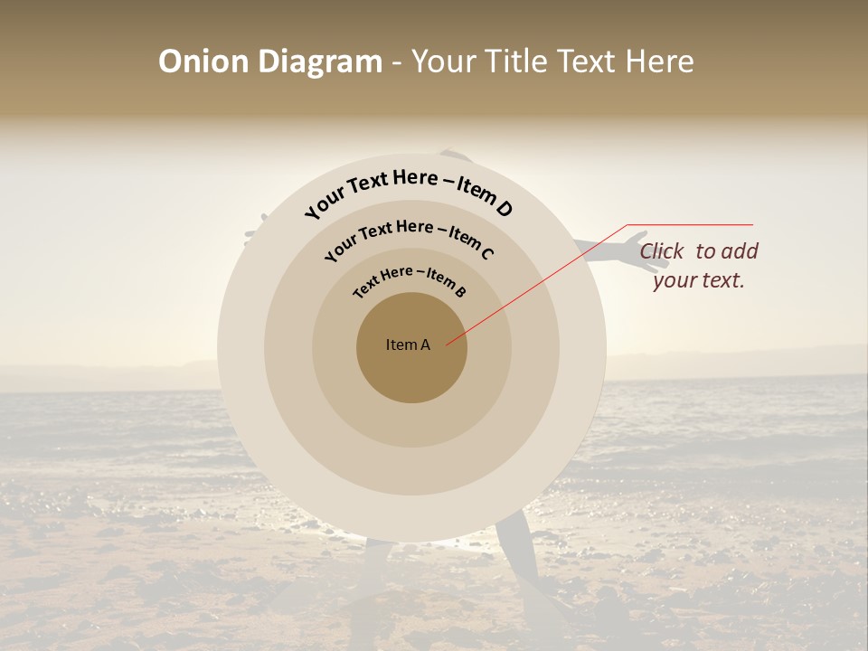 Silhouette Of Child PowerPoint Template