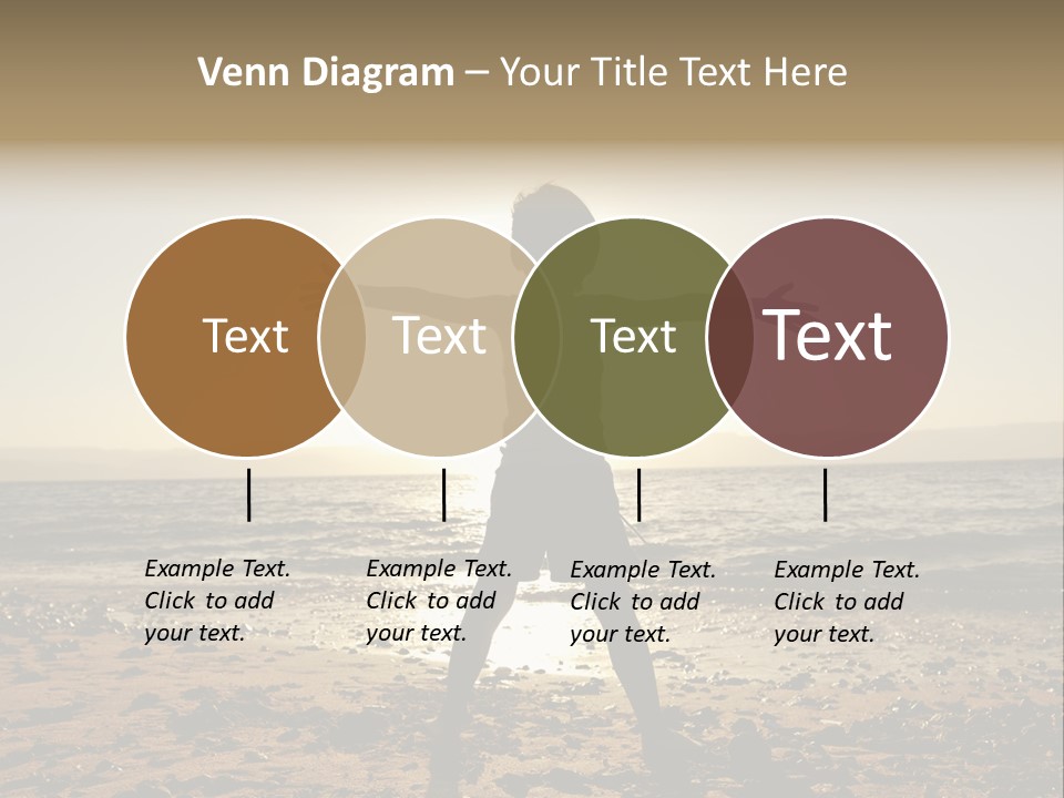 Silhouette Of Child PowerPoint Template