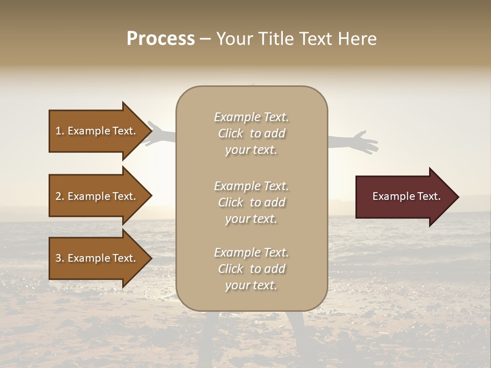 Silhouette Of Child PowerPoint Template