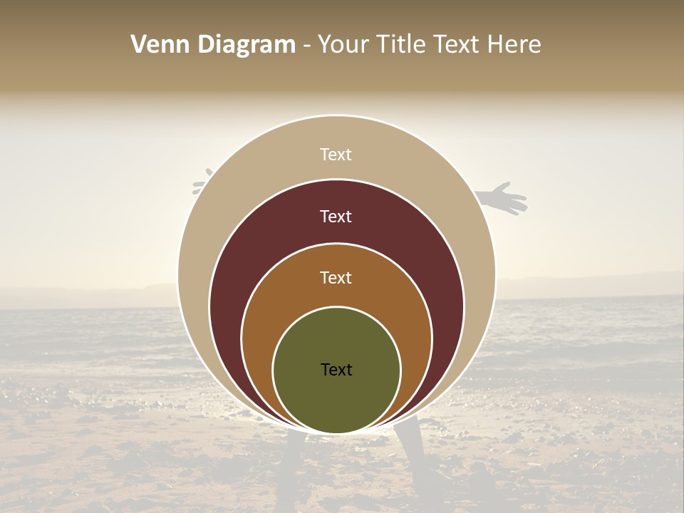 Silhouette Of Child PowerPoint Template