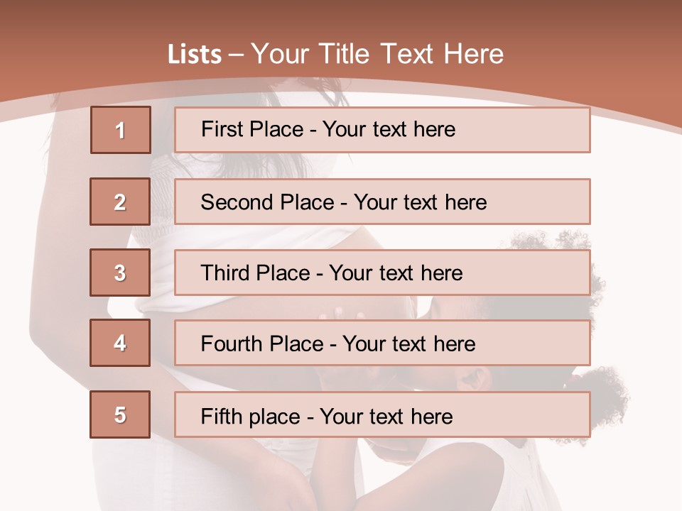 Life Birth Race PowerPoint Template