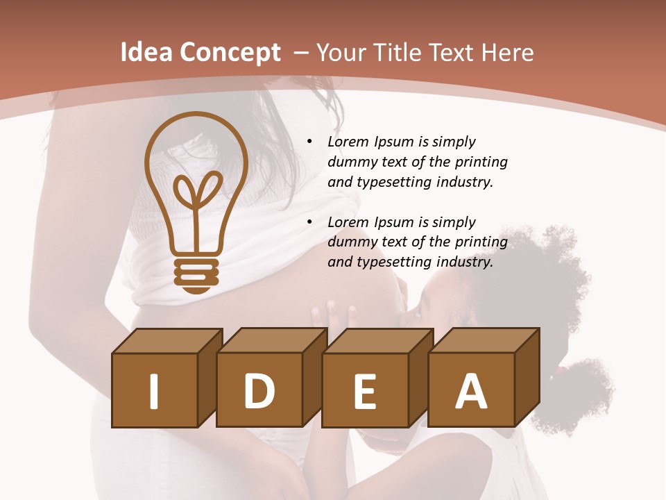 Life Birth Race PowerPoint Template