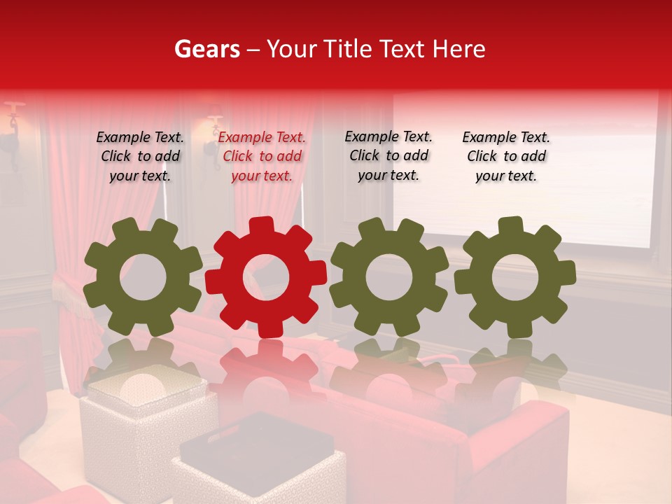 Character Teamwork Conference PowerPoint Template