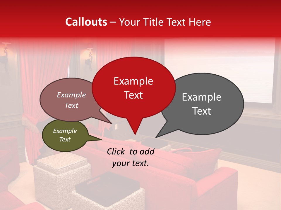 Character Teamwork Conference PowerPoint Template