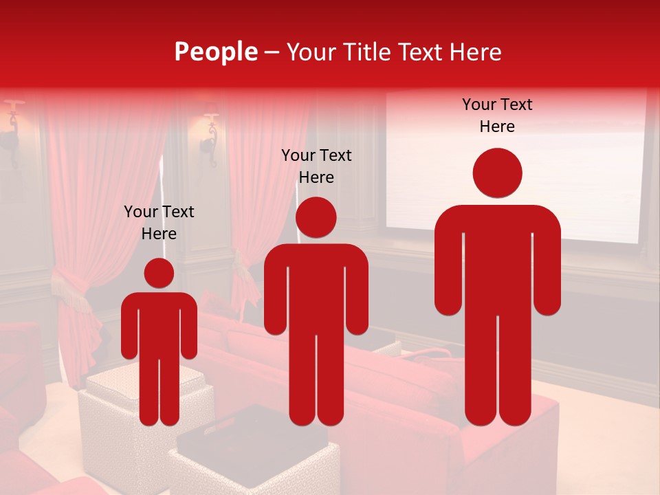 Character Teamwork Conference PowerPoint Template