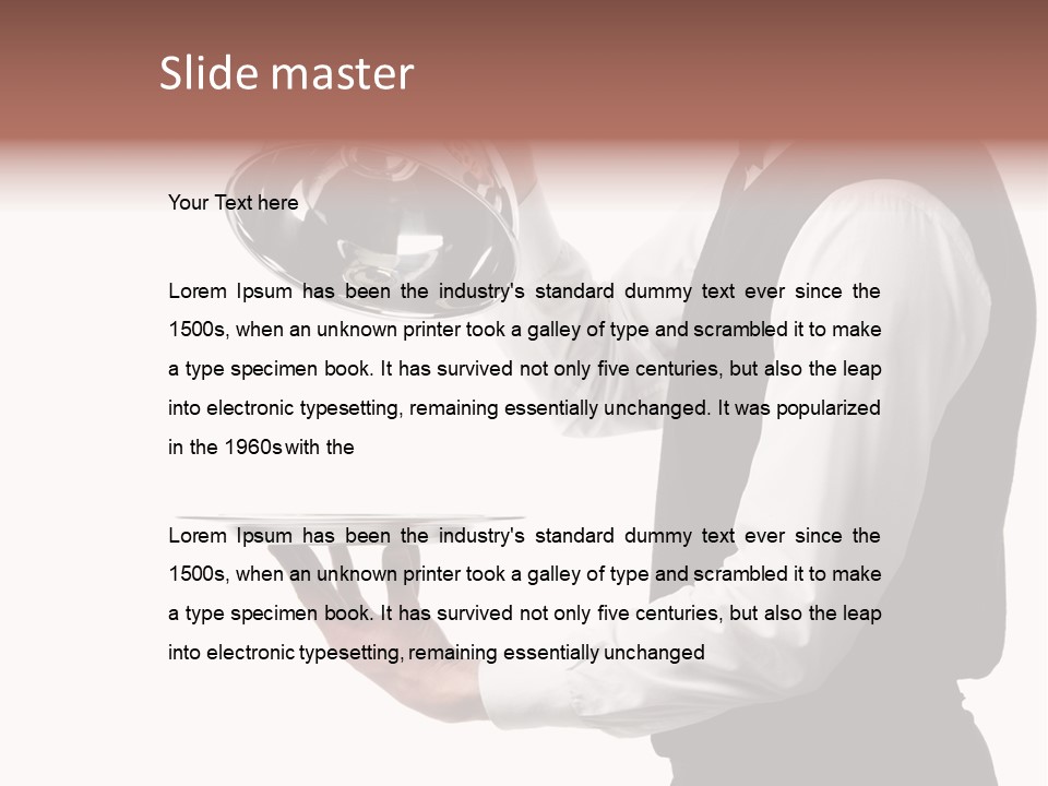 Chef Catering Equipment PowerPoint Template