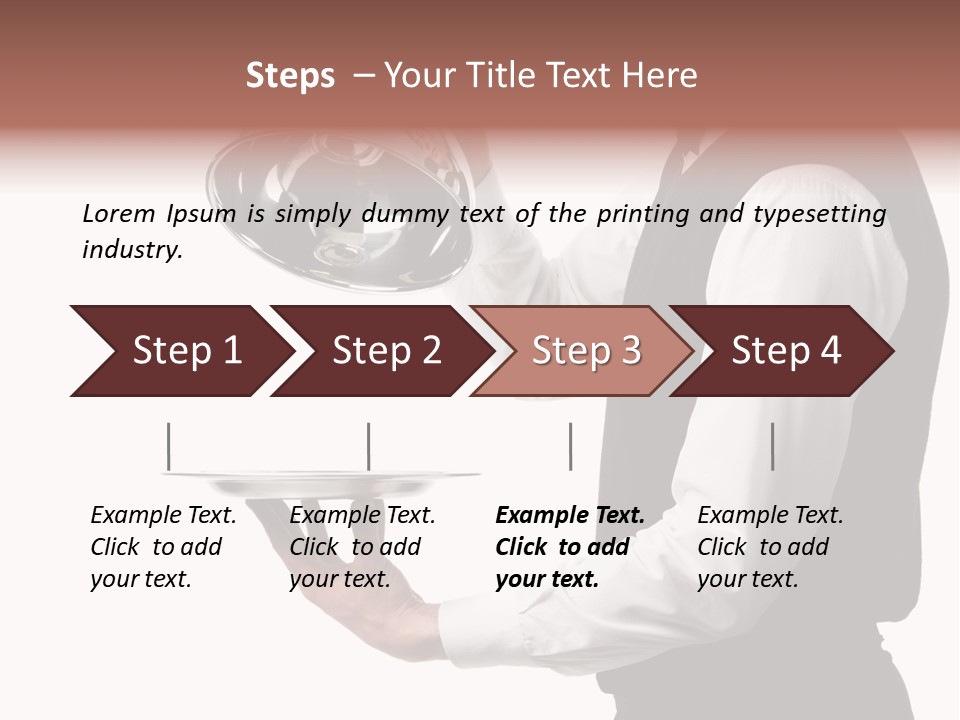 Chef Catering Equipment PowerPoint Template