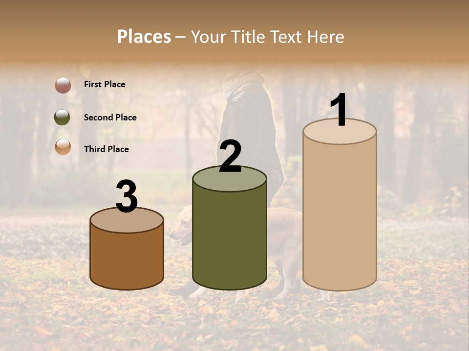 Green Autumn Happy PowerPoint Template