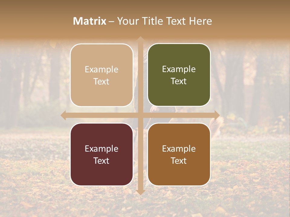 Green Autumn Happy PowerPoint Template