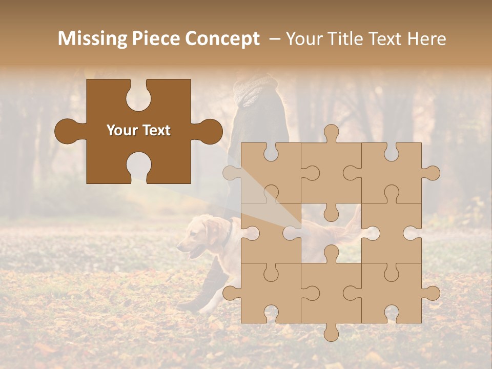 Green Autumn Happy PowerPoint Template