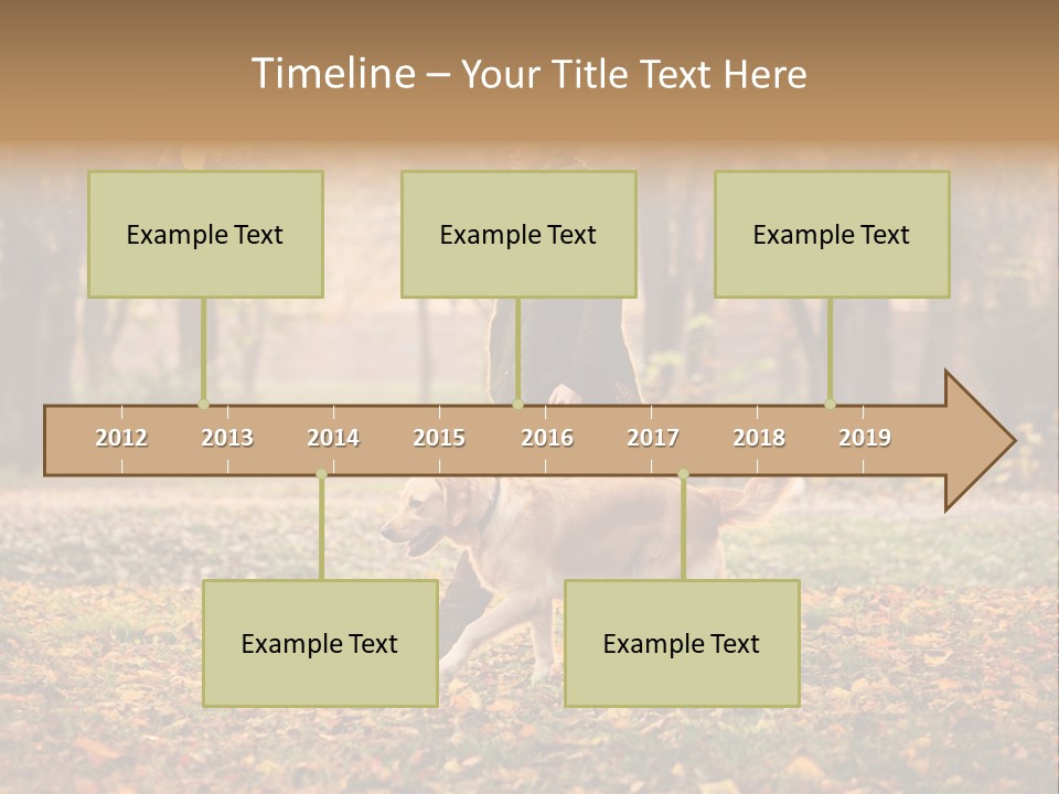 Green Autumn Happy PowerPoint Template