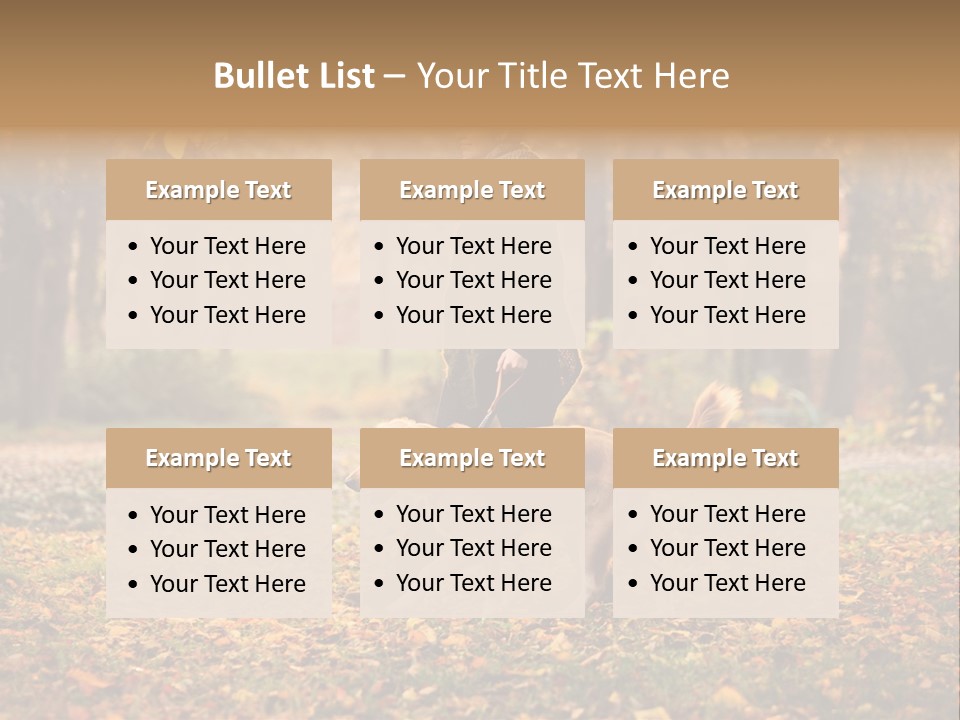 Green Autumn Happy PowerPoint Template