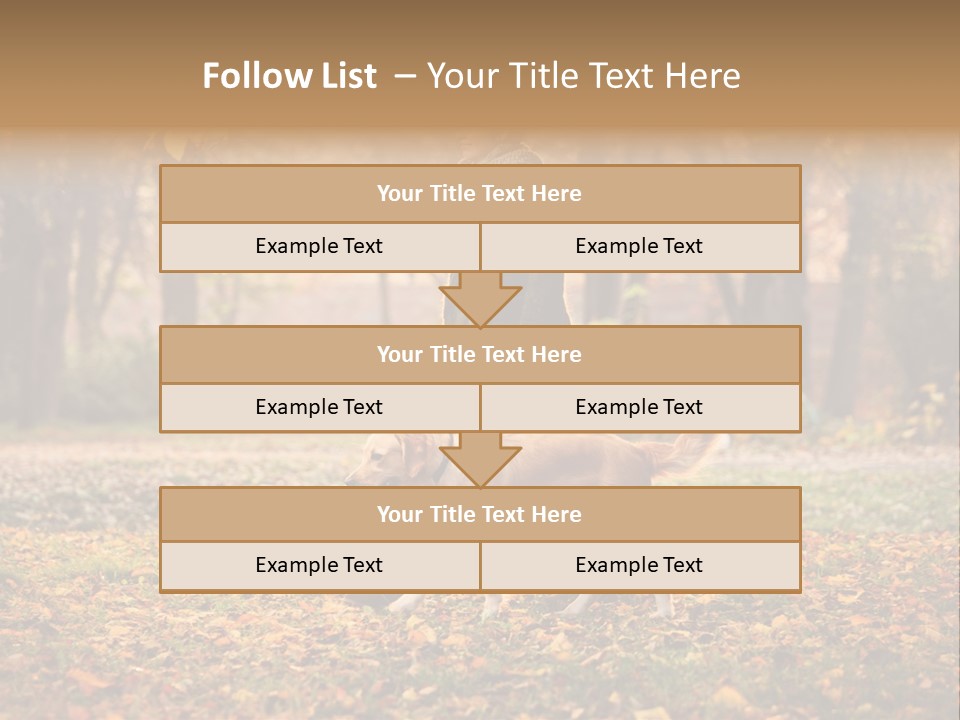 Green Autumn Happy PowerPoint Template