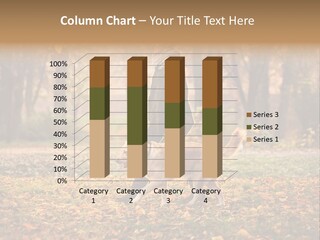 Green Autumn Happy PowerPoint Template