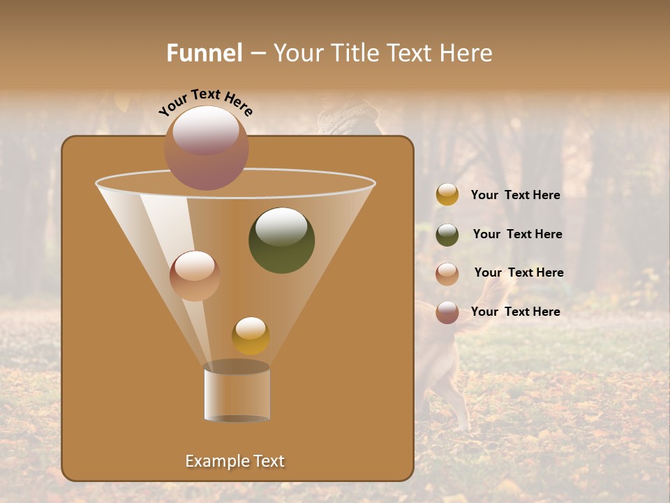 Green Autumn Happy PowerPoint Template