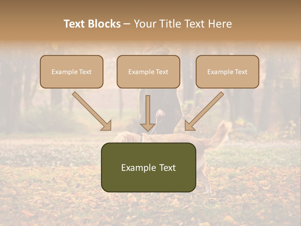 Green Autumn Happy PowerPoint Template