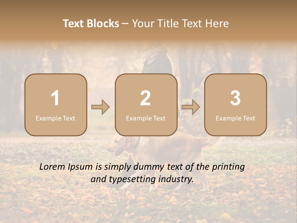 Green Autumn Happy PowerPoint Template