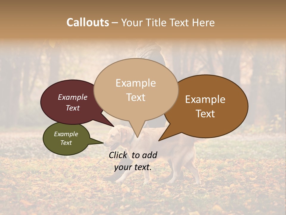 Green Autumn Happy PowerPoint Template