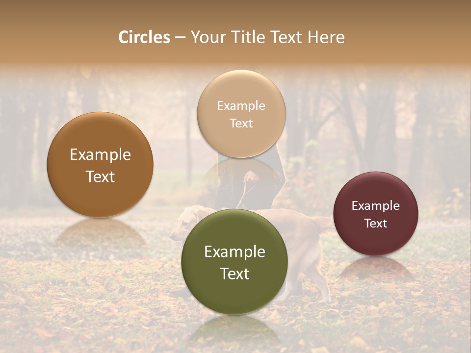 Green Autumn Happy PowerPoint Template