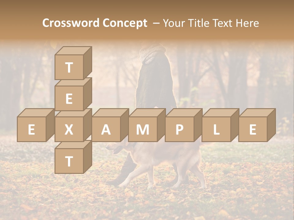 Green Autumn Happy PowerPoint Template