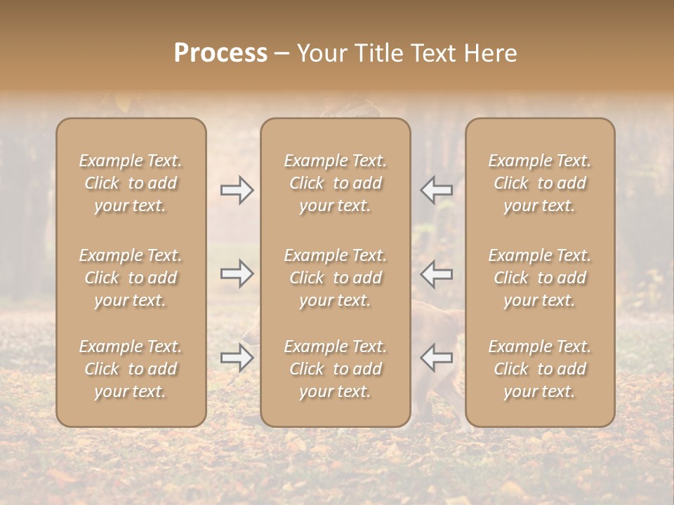 Green Autumn Happy PowerPoint Template