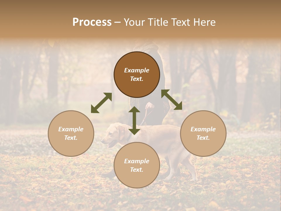 Green Autumn Happy PowerPoint Template