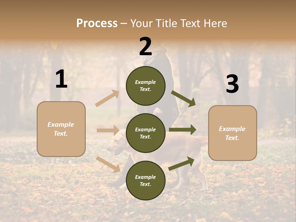 Green Autumn Happy PowerPoint Template