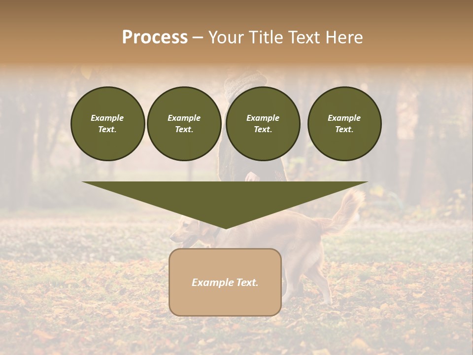 Green Autumn Happy PowerPoint Template