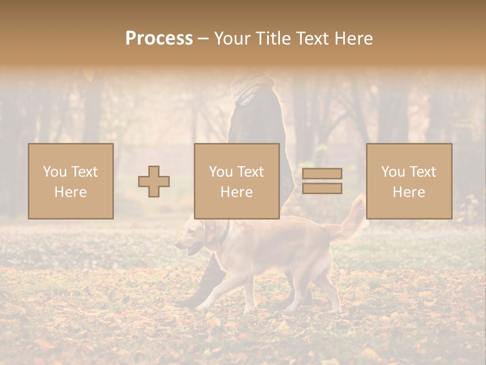 Green Autumn Happy PowerPoint Template