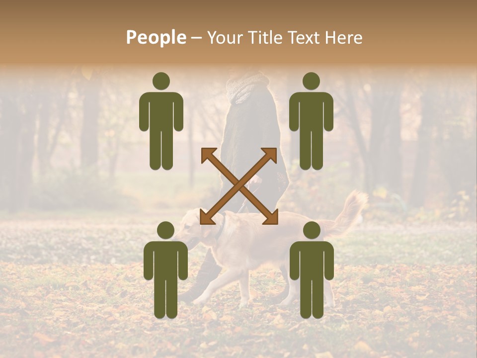 Green Autumn Happy PowerPoint Template