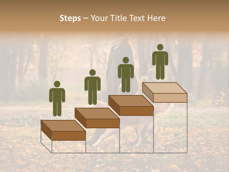 Green Autumn Happy PowerPoint Template