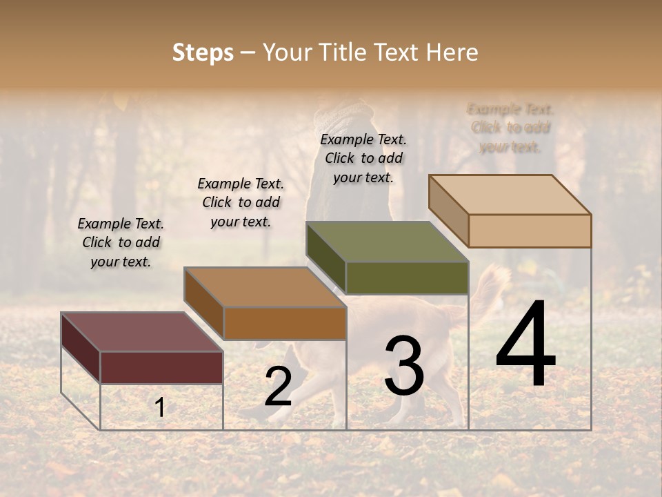 Green Autumn Happy PowerPoint Template