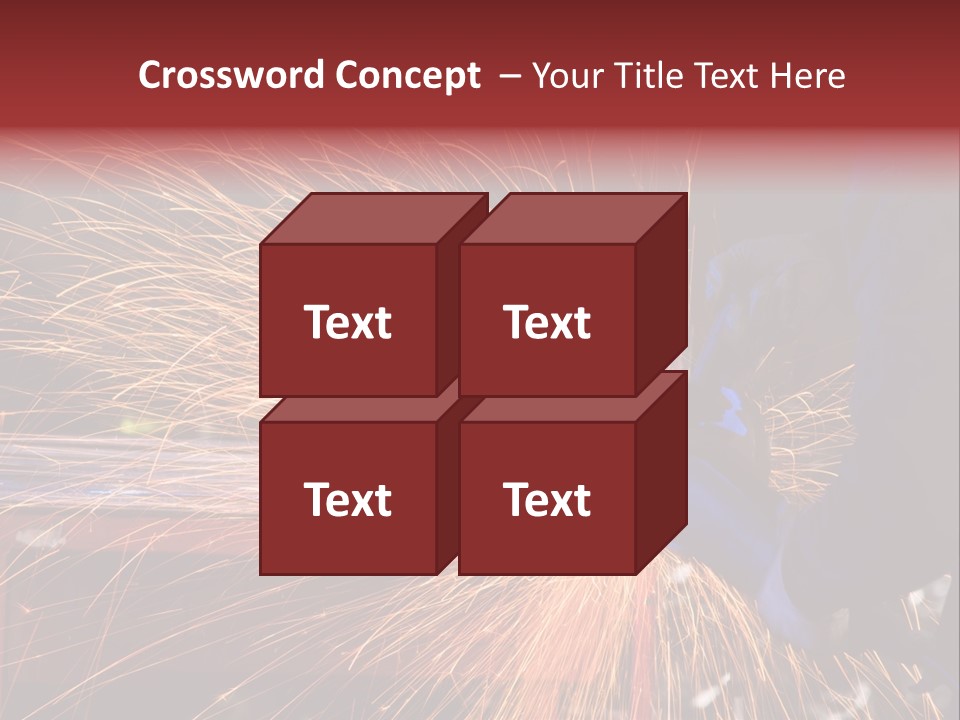 Sharpening Builder Construction PowerPoint Template