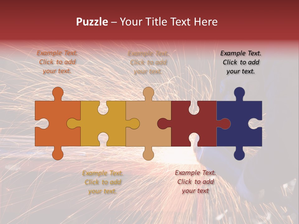 Sharpening Builder Construction PowerPoint Template