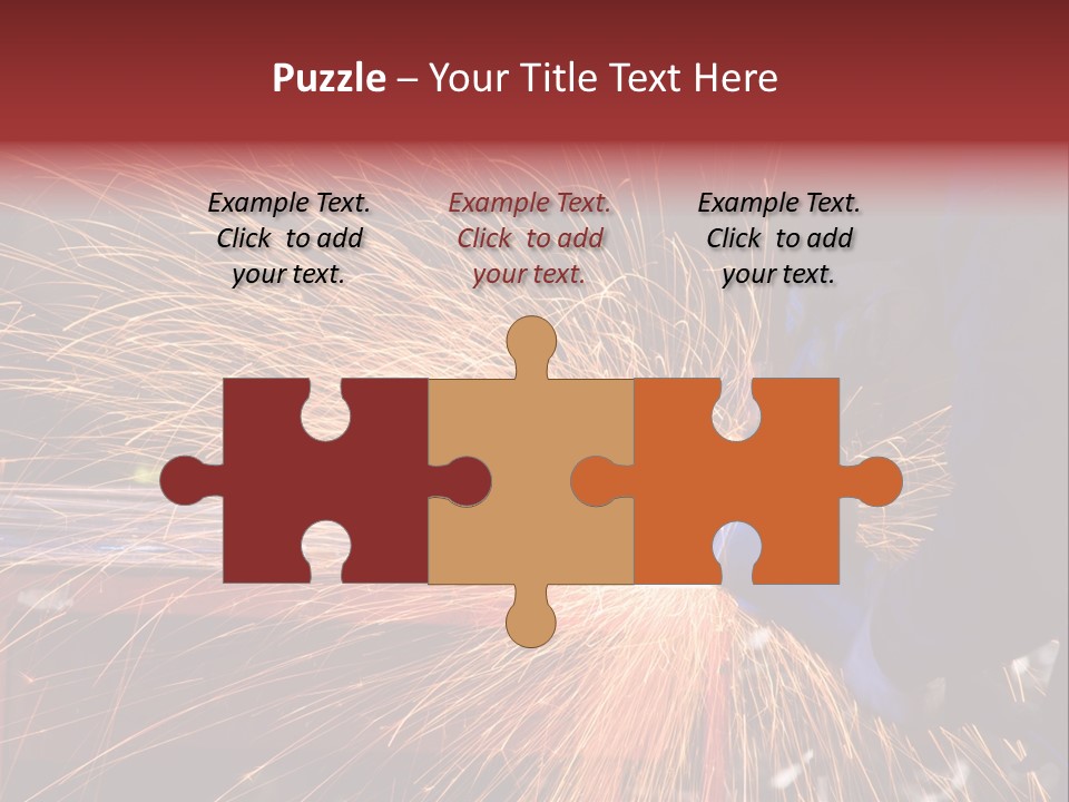 Sharpening Builder Construction PowerPoint Template