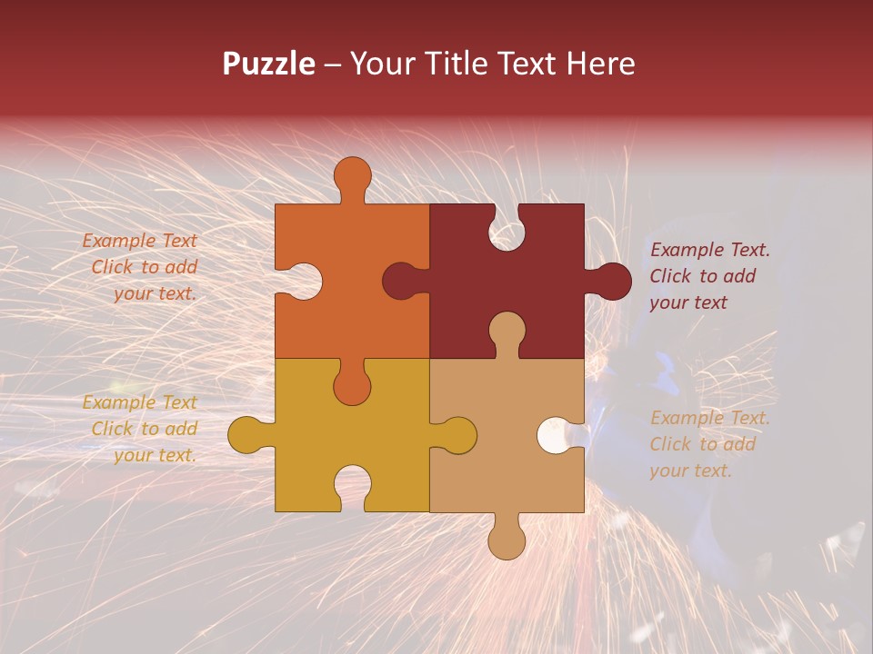 Sharpening Builder Construction PowerPoint Template