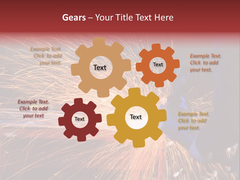 Sharpening Builder Construction PowerPoint Template