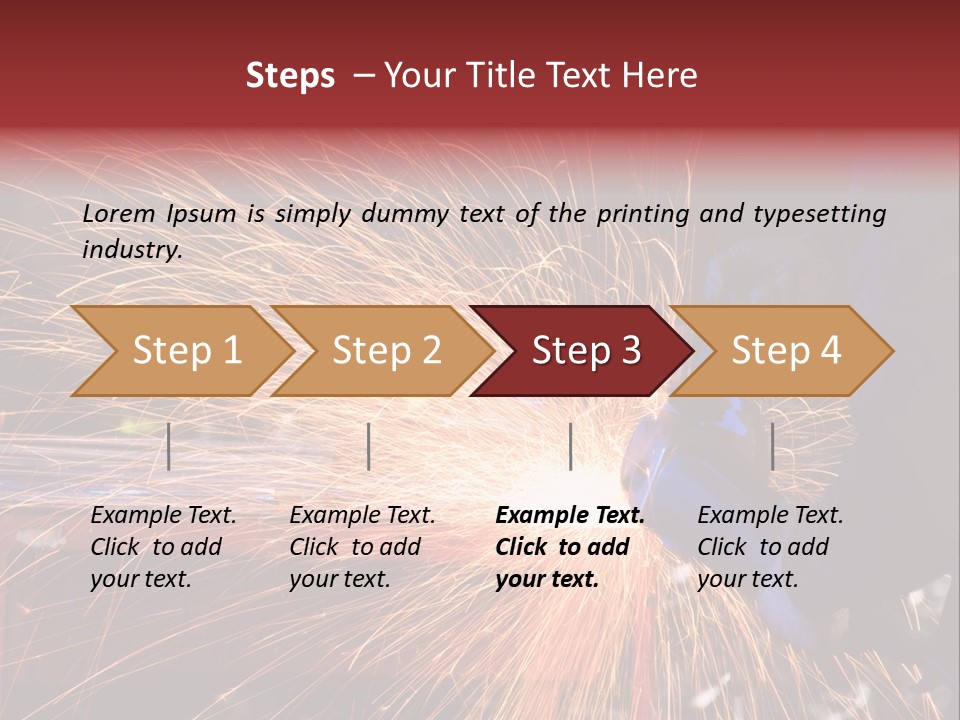 Sharpening Builder Construction PowerPoint Template