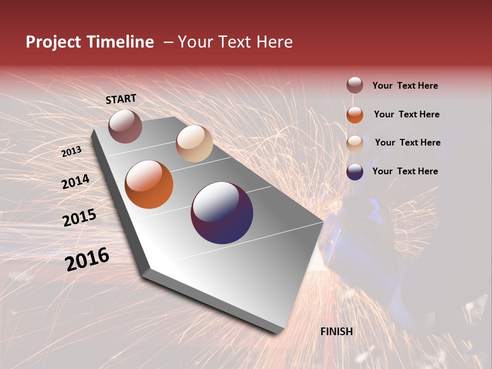 Sharpening Builder Construction PowerPoint Template