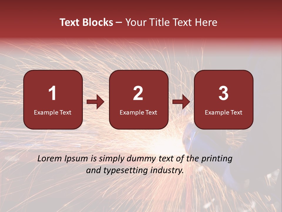 Sharpening Builder Construction PowerPoint Template
