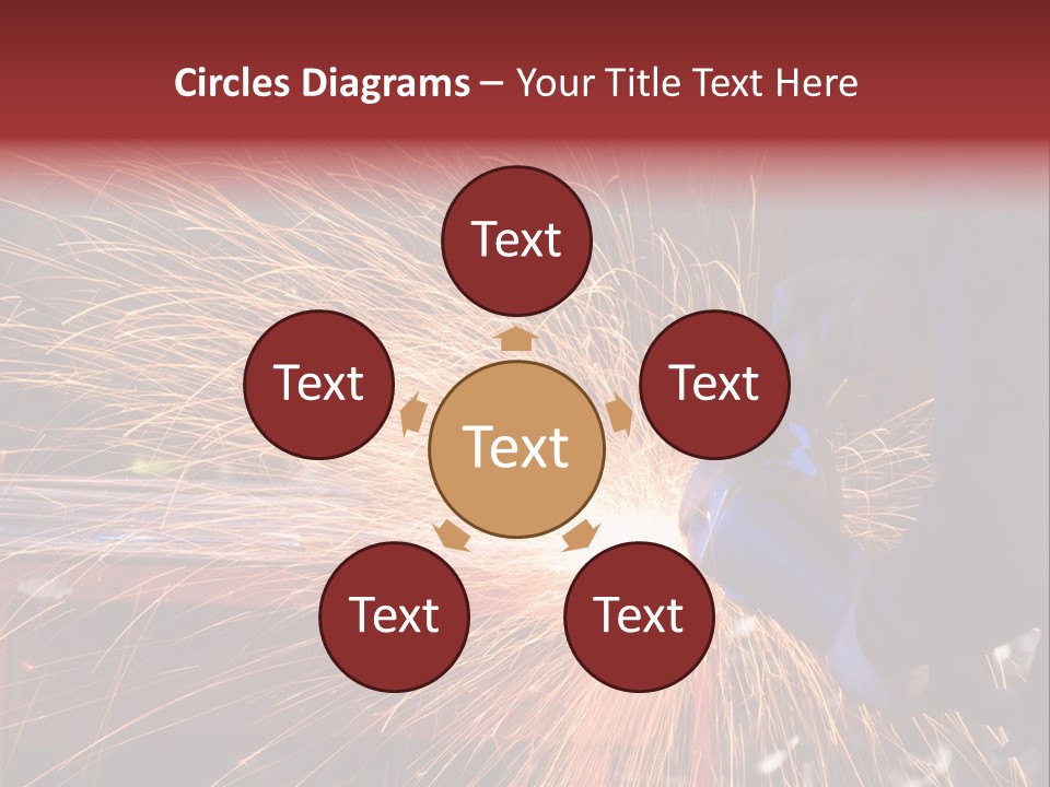 Sharpening Builder Construction PowerPoint Template