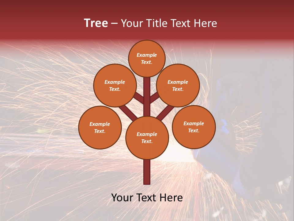 Sharpening Builder Construction PowerPoint Template