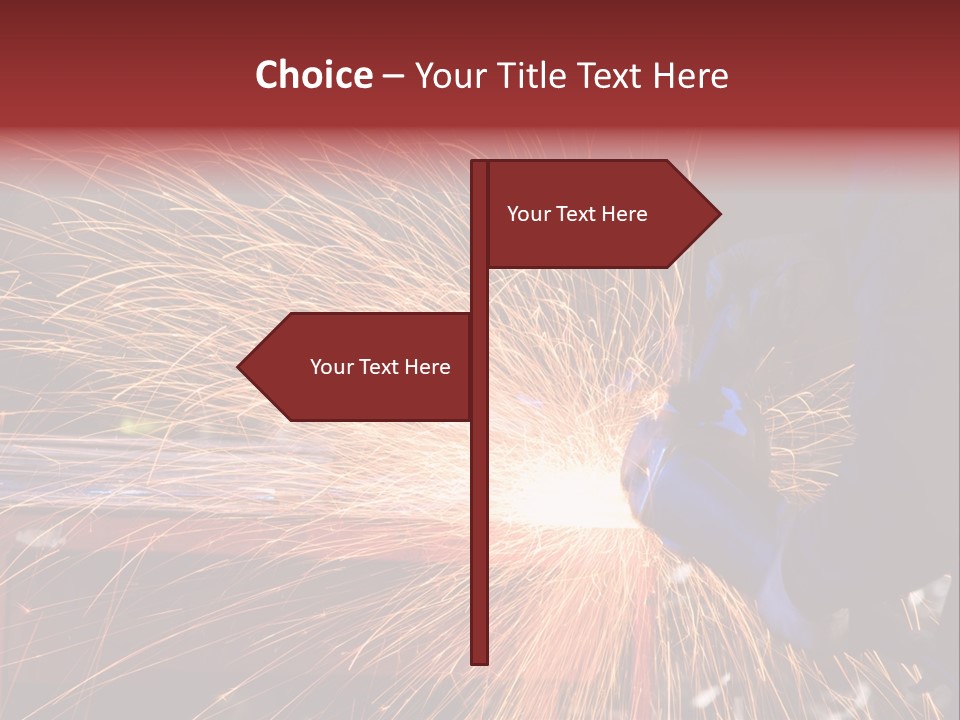 Sharpening Builder Construction PowerPoint Template