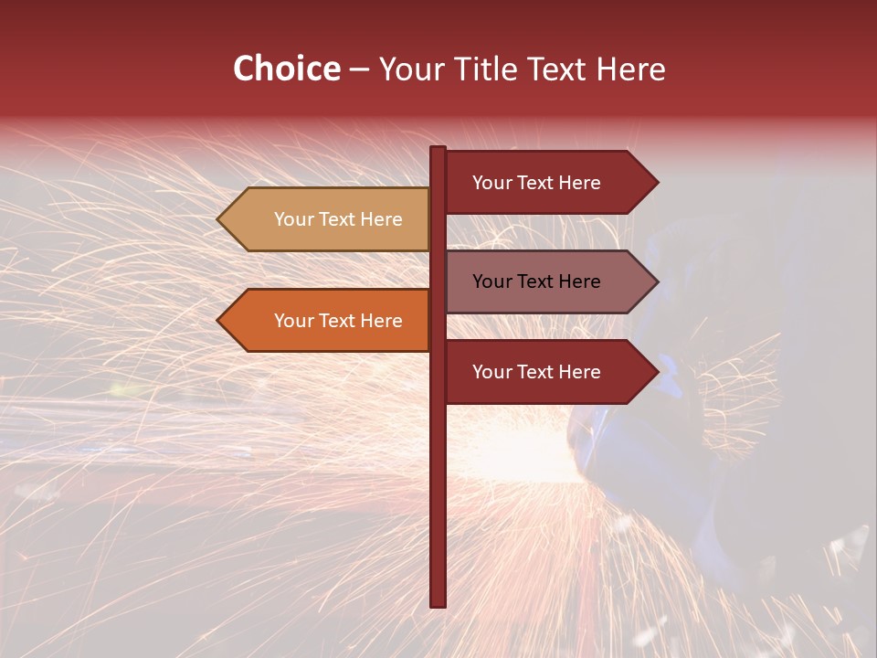Sharpening Builder Construction PowerPoint Template